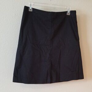 Black A-Line Skirt
